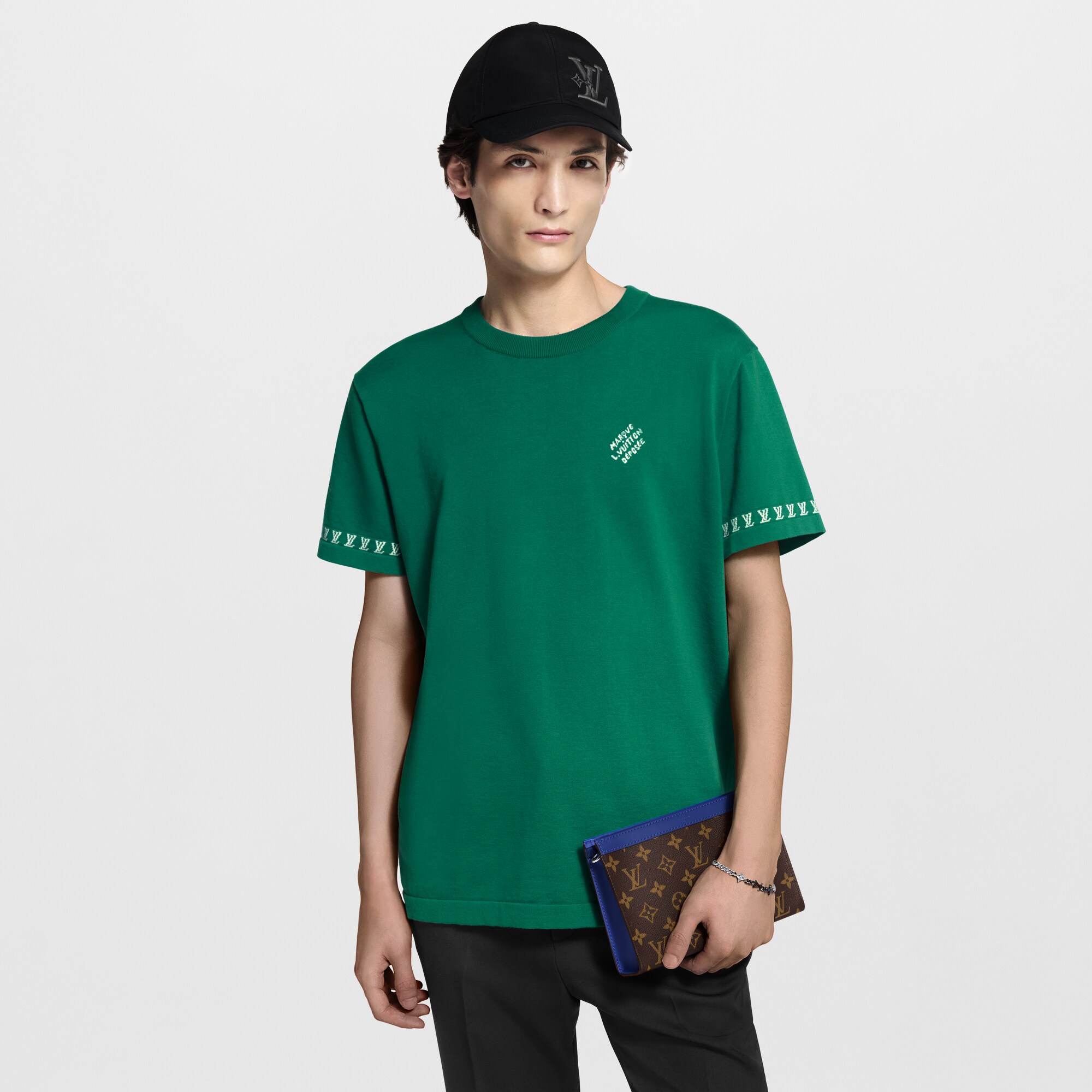 Gaston Wearable Geldbörse Monogram Macassar Canvas Taschen und Kleinlederwaren Herren Taschen Neuheiten | LOUIS VUITTON (Zoom)