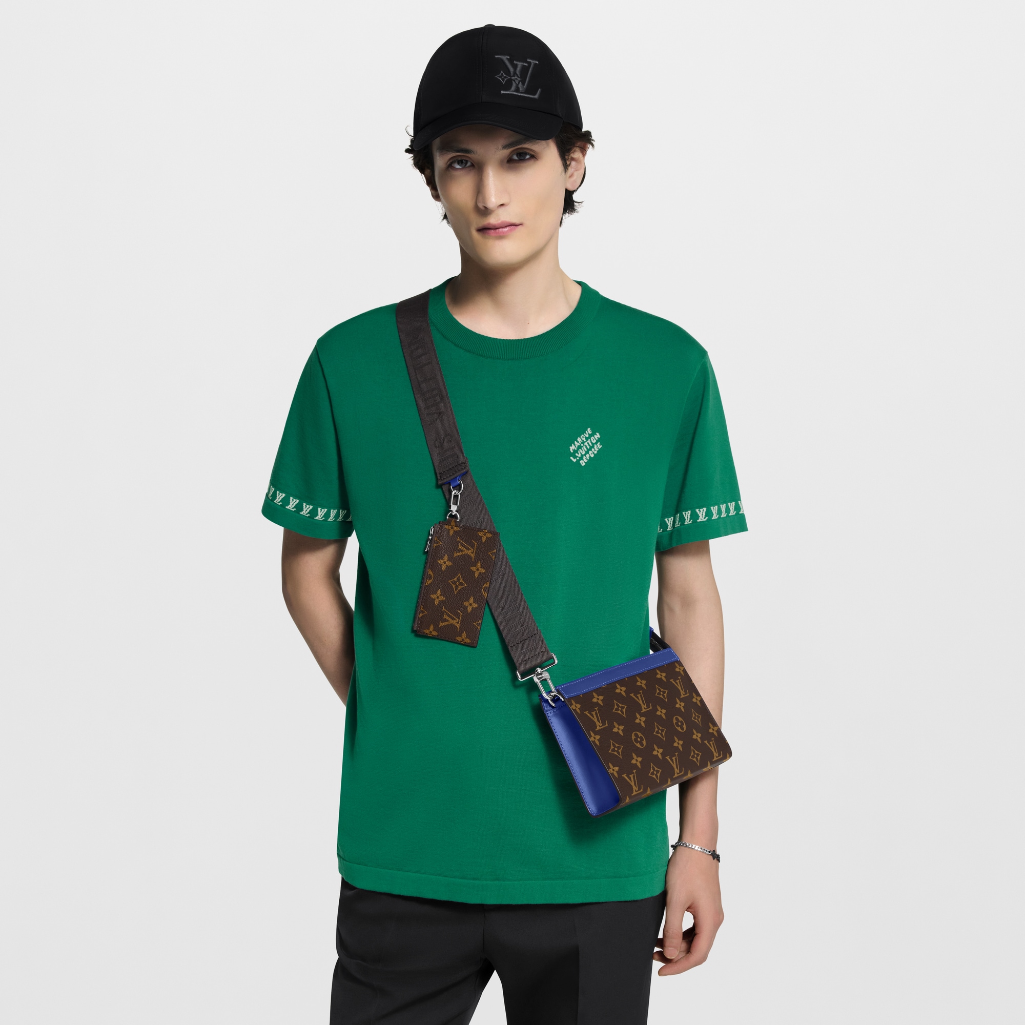 Gaston Wearable Geldbörse Monogram Macassar Canvas Taschen und Kleinlederwaren Herren Taschen Neuheiten | LOUIS VUITTON (Zoom)