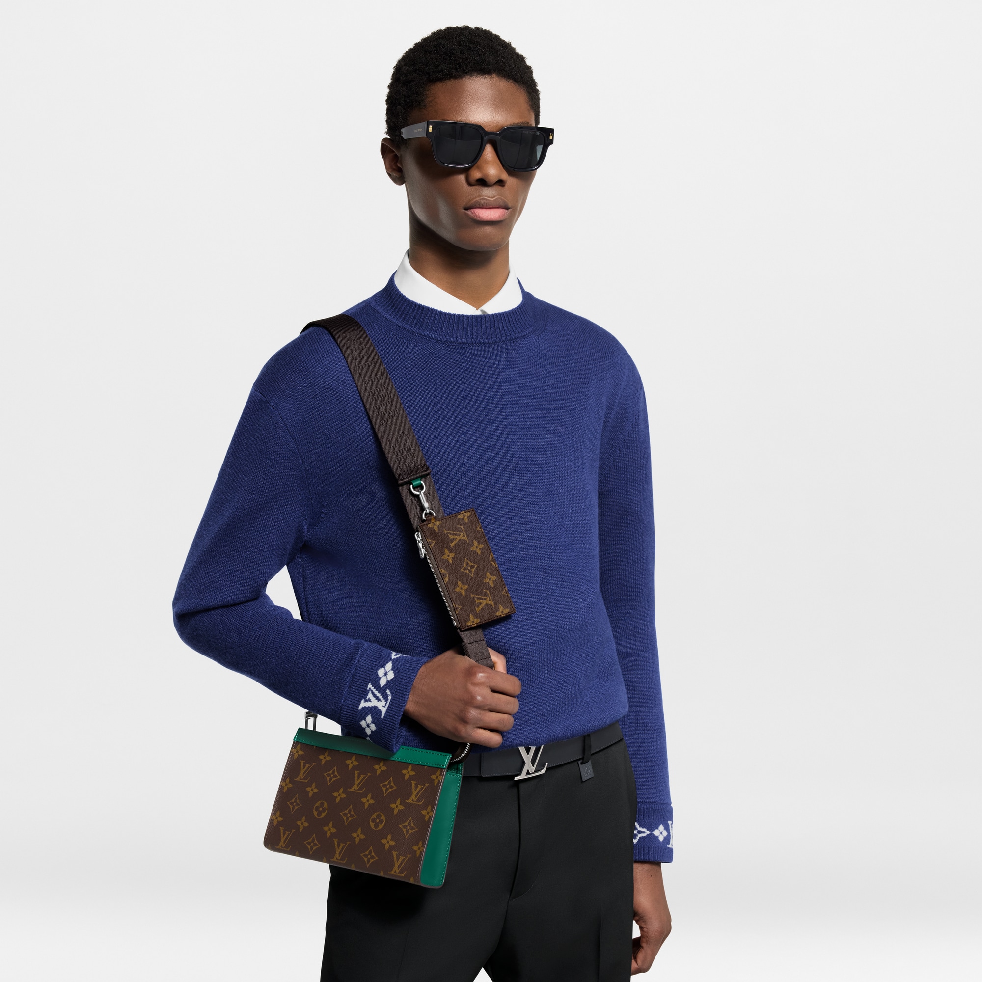 Gaston Wearable Geldbörse Monogram Macassar Canvas Taschen und Kleinlederwaren Herren Taschen Neuheiten | LOUIS VUITTON (Zoom)