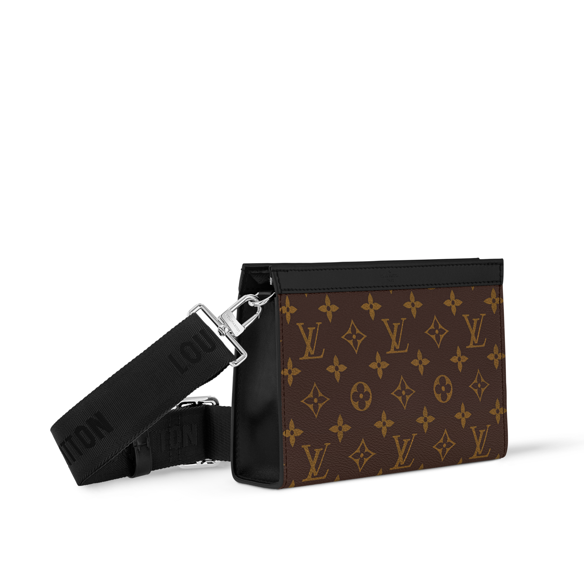 Gaston Wearable Geldbörse Monogram Macassar Canvas Herren Geldbörsen und Kleinlederwaren Mini Bags | LOUIS VUITTON (Zoom)