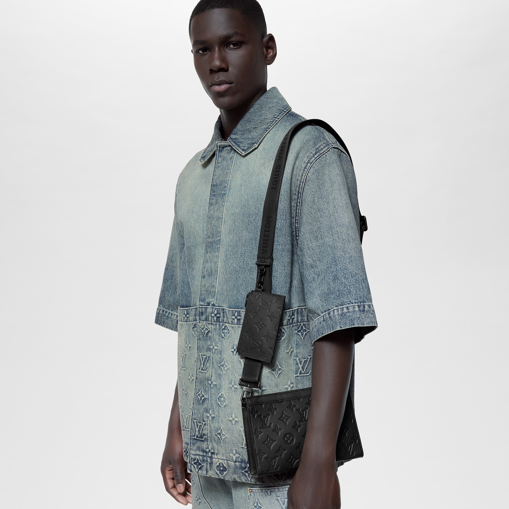 Gaston Wearable Geldbörse Monogram Shadow Leder Herren Taschen Alle Kollektionen | LOUIS VUITTON (Zoom)