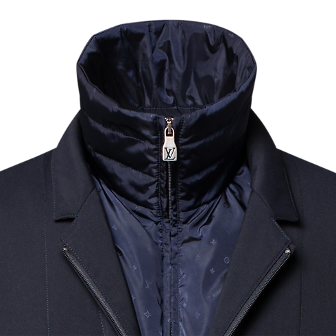 Gepolsterter Blazer aus technischem Material Herren Ready to Wear Vollständige Ready to Wear | LOUIS VUITTON (Zoom)