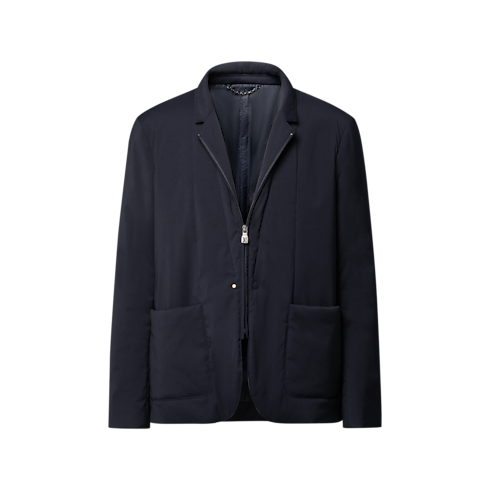 Gepolsterter Blazer aus technischem Material Herren Ready to Wear Vollständige Ready to Wear | LOUIS VUITTON (Zoom)