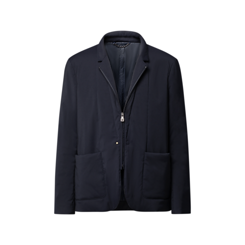 Gepolsterter Blazer aus technischem Material Herren Ready to Wear Vollständige Ready to Wear | LOUIS VUITTON (Zoom)