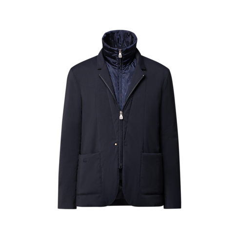 Gepolsterter Blazer aus technischem Material Herren Ready to Wear Vollständige Ready to Wear | LOUIS VUITTON (Zoom)