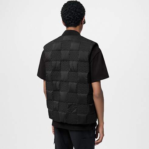 Gesteppte Weste aus Nylon mit Damier-Motiv Herren Discontinued Product Obs 9 | LOUIS VUITTON (Zoom)