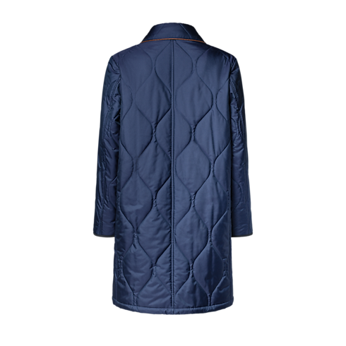 Gesteppter Mantel im Workwear-Stil back view
