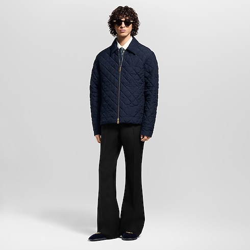 Gestepptes Overshirt mit Monogram-Motiv Herren Ready to Wear Jacken und Mäntel | LOUIS VUITTON (Zoom)