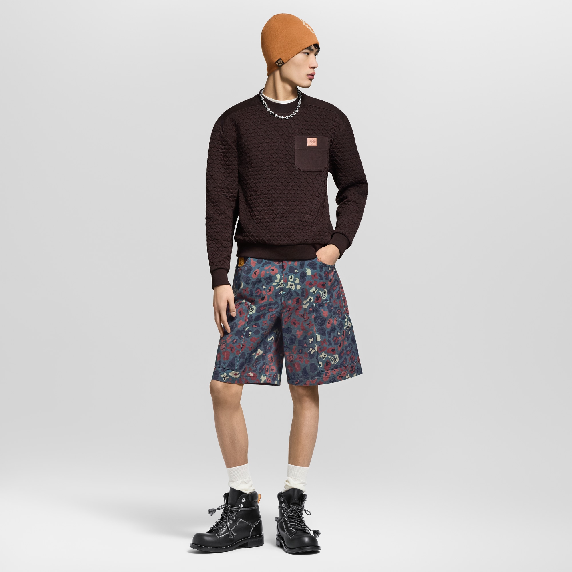 Gestepptes Sweatshirt mit Monogram-Motiv  Herren Ready to Wear Vollständige Ready to Wear | LOUIS VUITTON (Zoom)