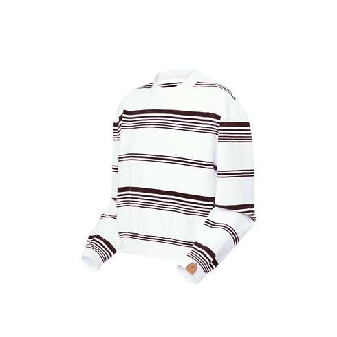 Gestreifter Strickpullover Damen Ready to Wear Strick | LOUIS VUITTON (Zoom)
