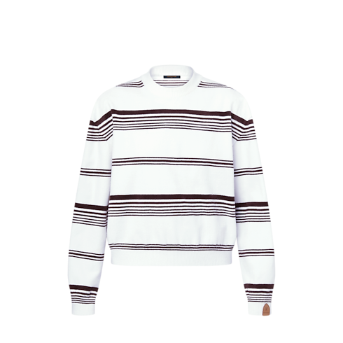 Gestreifter Strickpullover Damen Ready to Wear Strick | LOUIS VUITTON (Zoom)