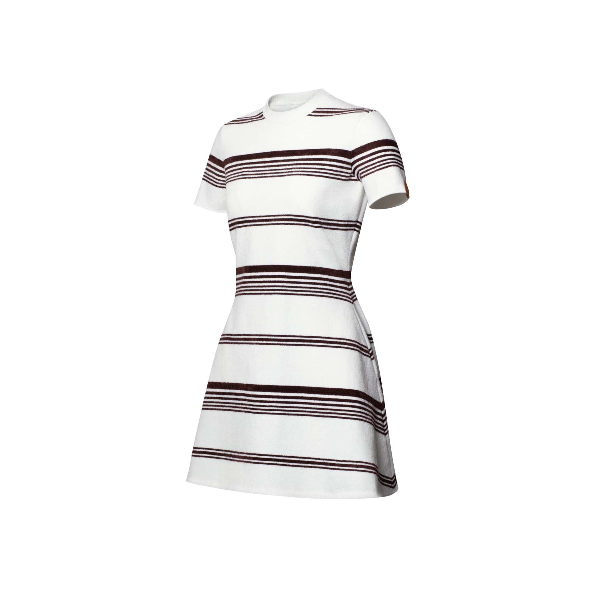 Gestreiftes Strickkleid im Skater-Stil  Damen Ready to Wear Kleider | LOUIS VUITTON (Zoom)