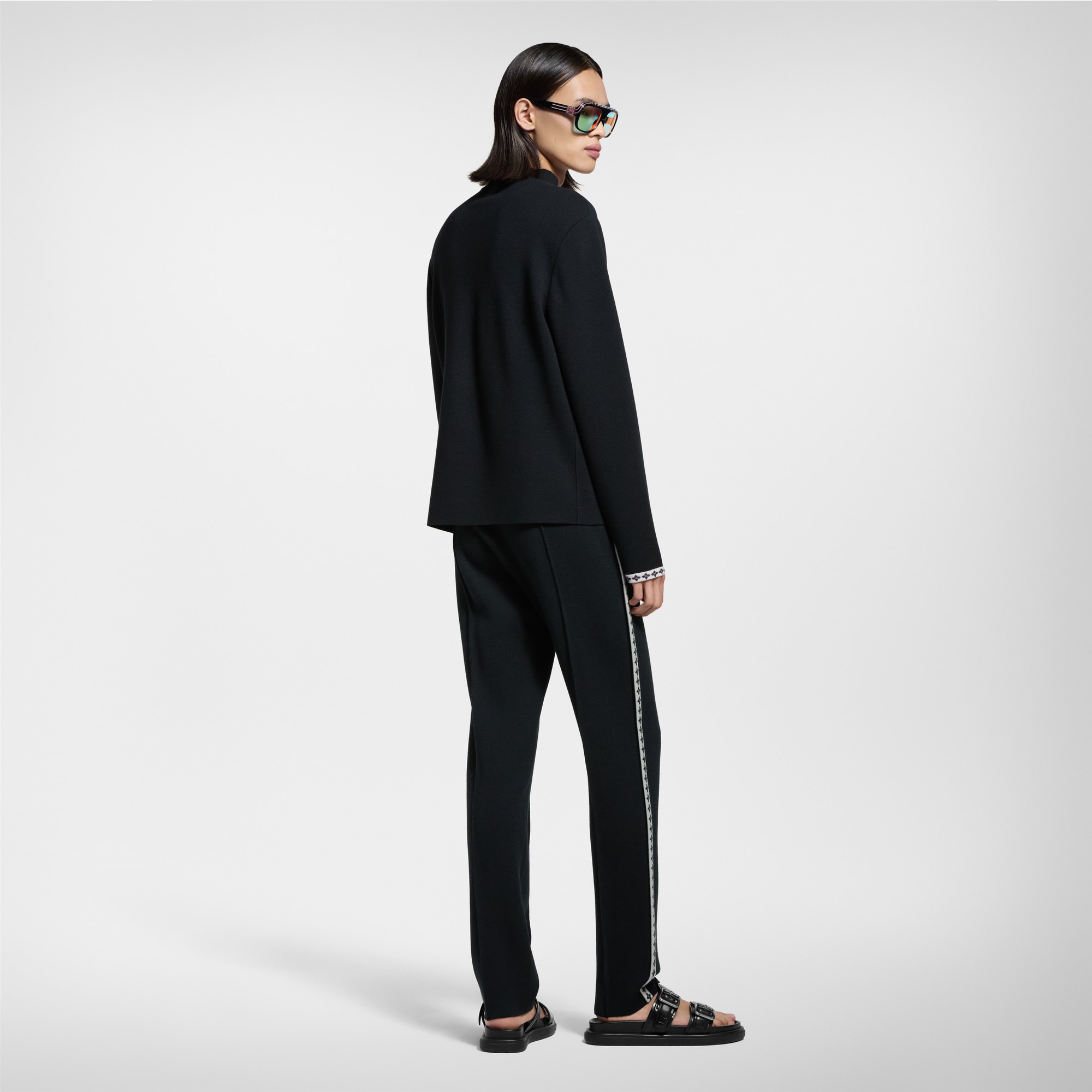 Gestrickte Hose aus Wolle im Preppy-Stil  Herren Ready to Wear Vollständige Ready to Wear | LOUIS VUITTON (Zoom)