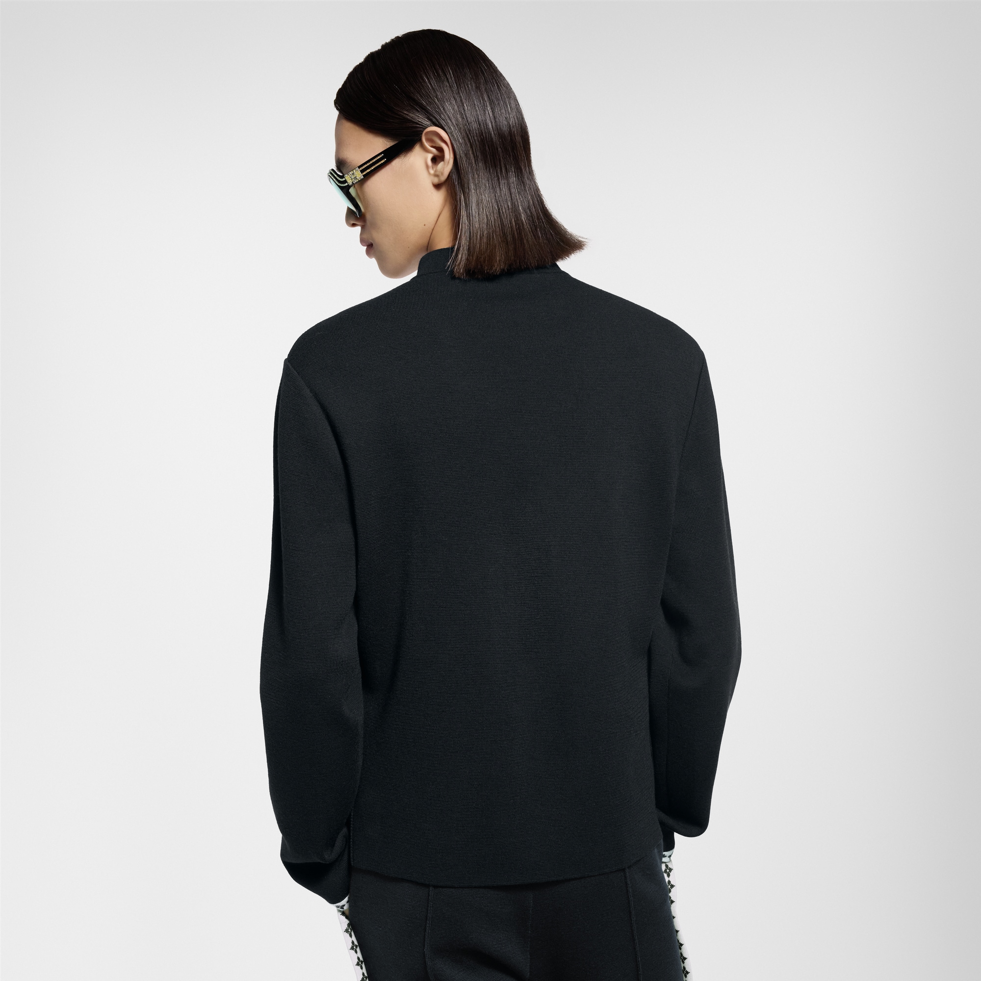 Gestrickter Blazer aus Wolle im Preppy-Stil  Herren Ready to Wear Vollständige Ready to Wear | LOUIS VUITTON (Zoom)
