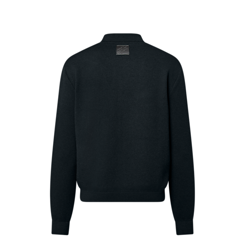 Gestrickter Blouson mit Details aus Leder Herren Ready to Wear Jacken und Mäntel | LOUIS VUITTON (Zoom)