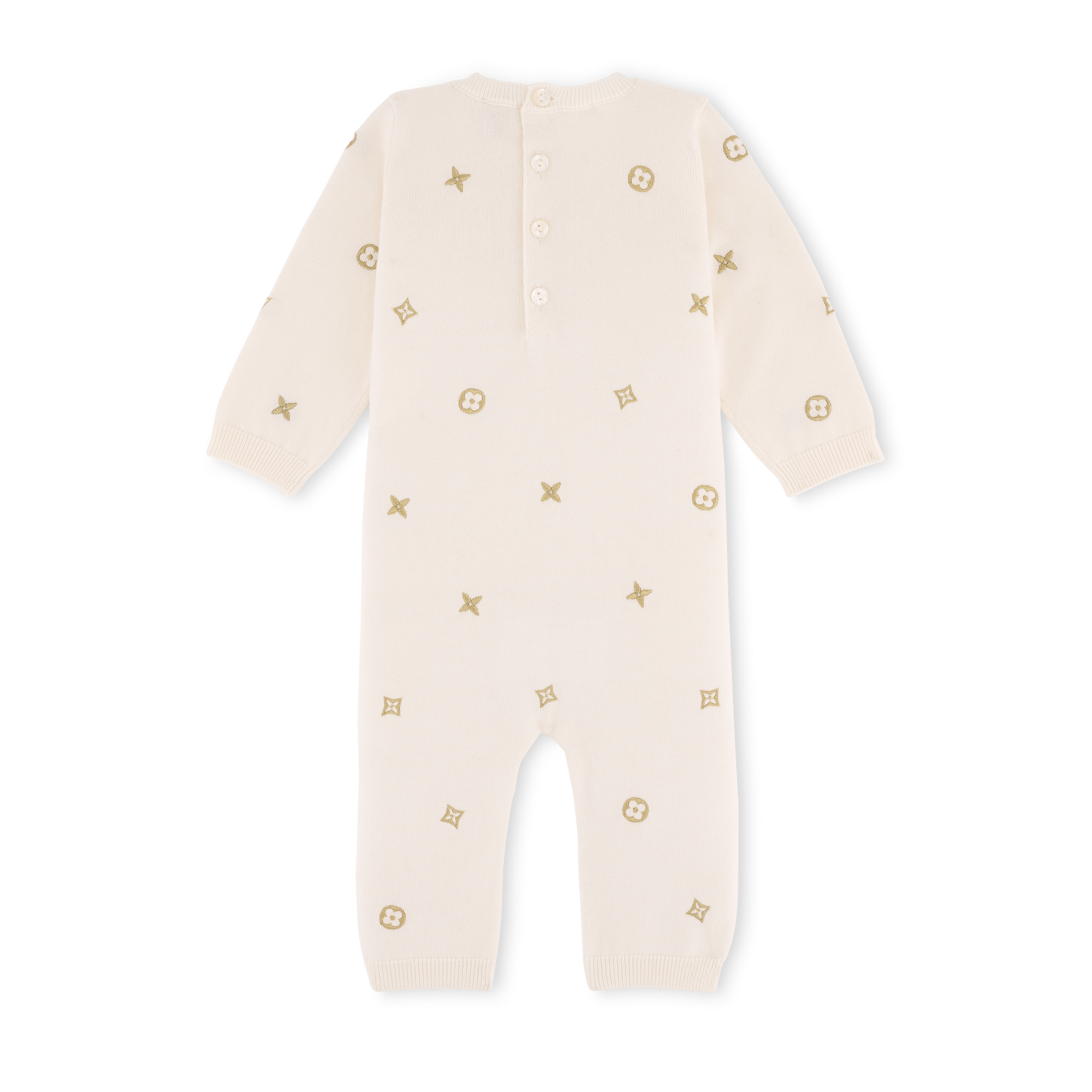 Goldfarbener Playsuit mit Meli-Melo-Motiv S00 Geschenkideen Geschenke für Babys } | LOUIS VUITTON (Zoom)