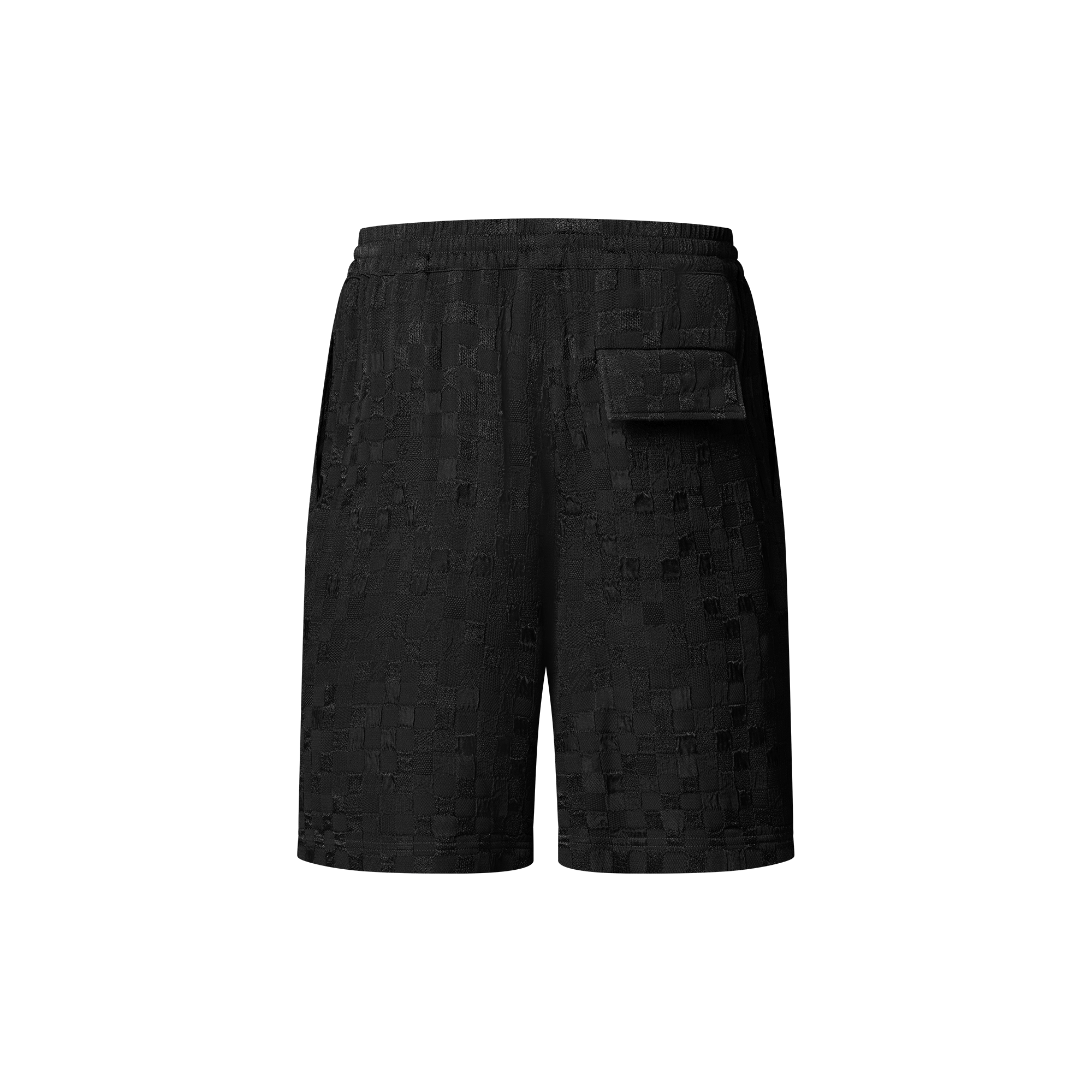 Grafische, fließende Shorts aus Jacquard  Herren Ready to Wear Hosen | LOUIS VUITTON (Zoom)
