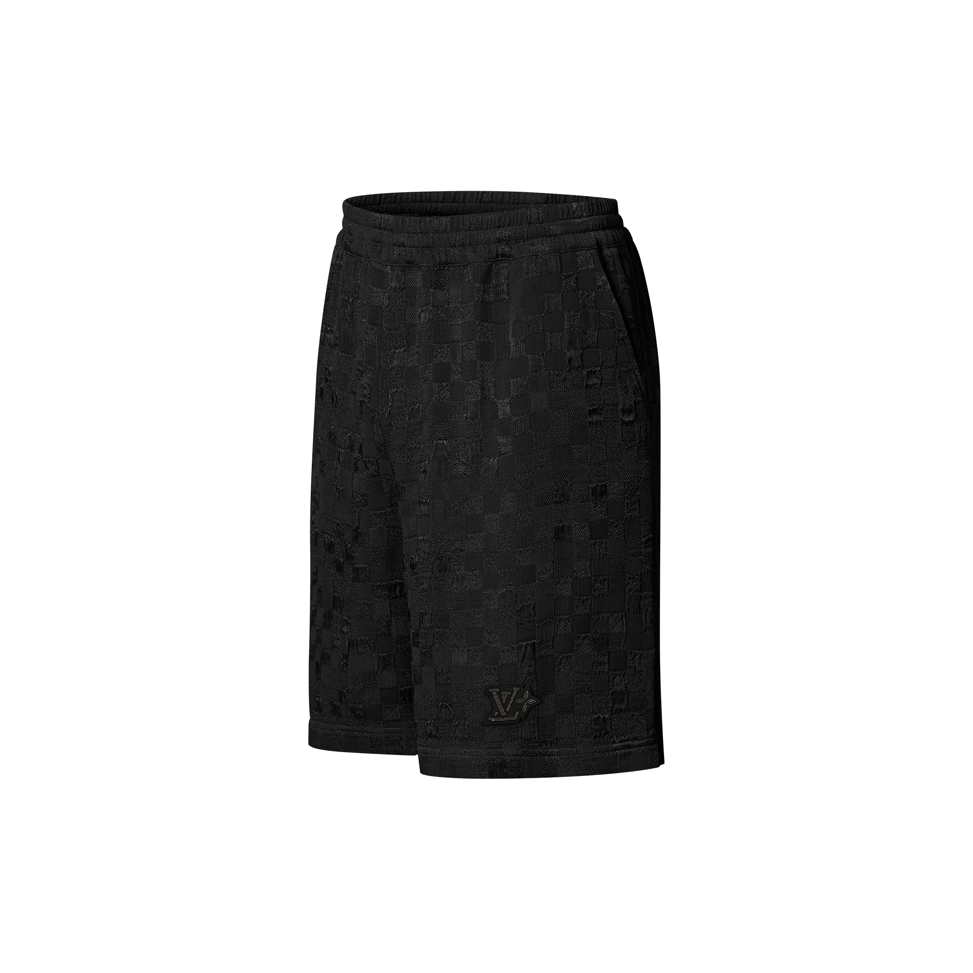 Grafische, fließende Shorts aus Jacquard  Herren Ready to Wear Hosen | LOUIS VUITTON (Zoom)
