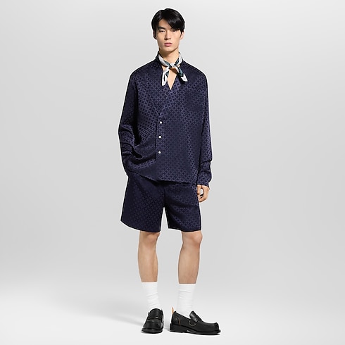 Grafische Shorts aus Jacquard Herren Ready to Wear Hosen | LOUIS VUITTON (Zoom)