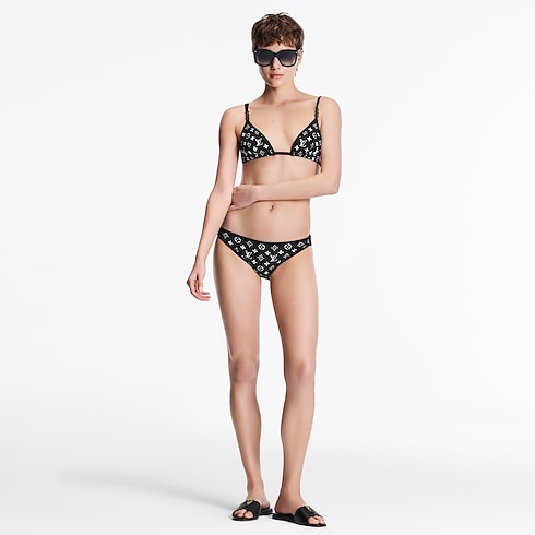 Grafisches Bikiniunterteil mit Monogram Damen Ready to Wear Bademode | LOUIS VUITTON (Zoom)