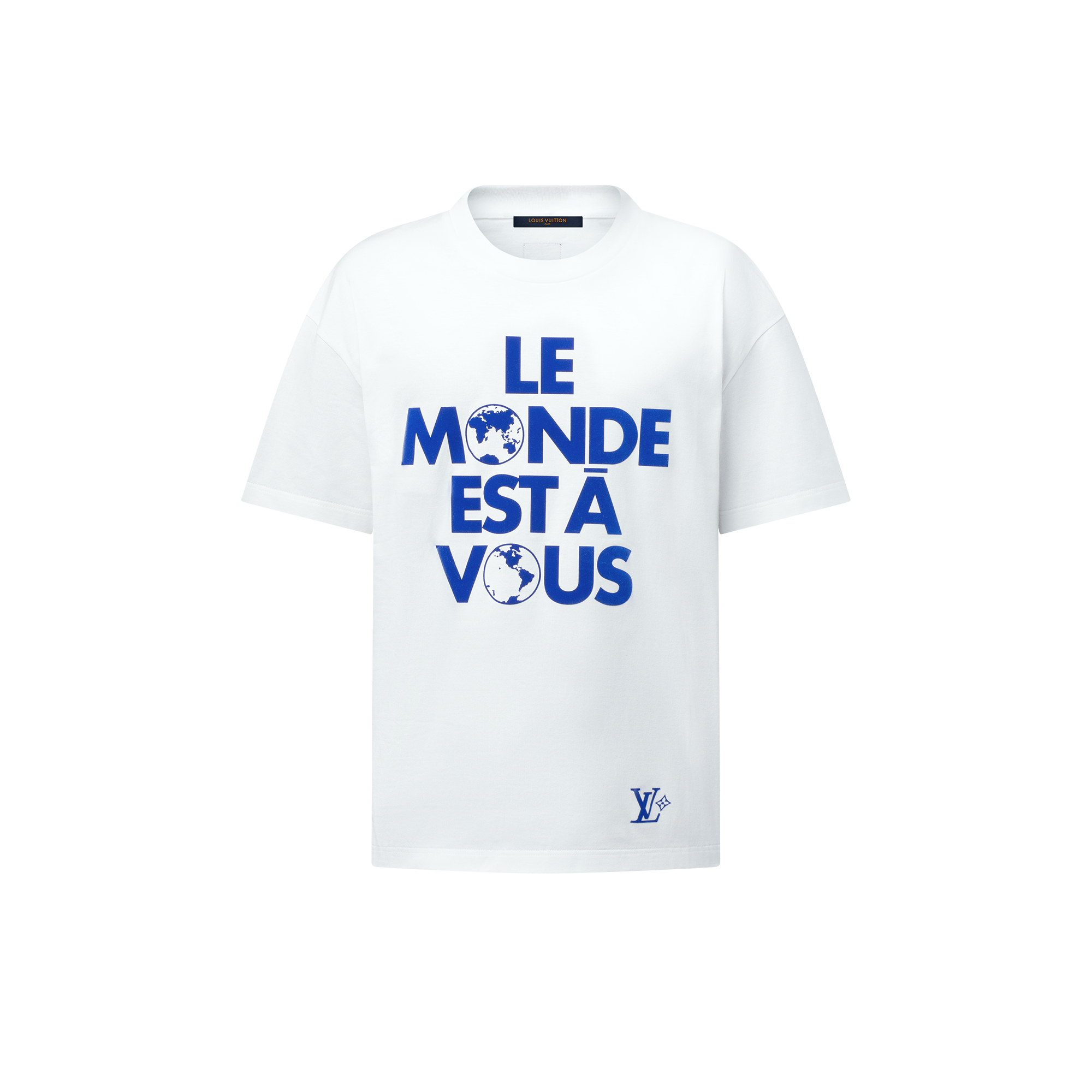 Grafisches T-Shirt aus Baumwolle  Herren Ready to Wear T-Shirts und Poloshirts | LOUIS VUITTON (Zoom)