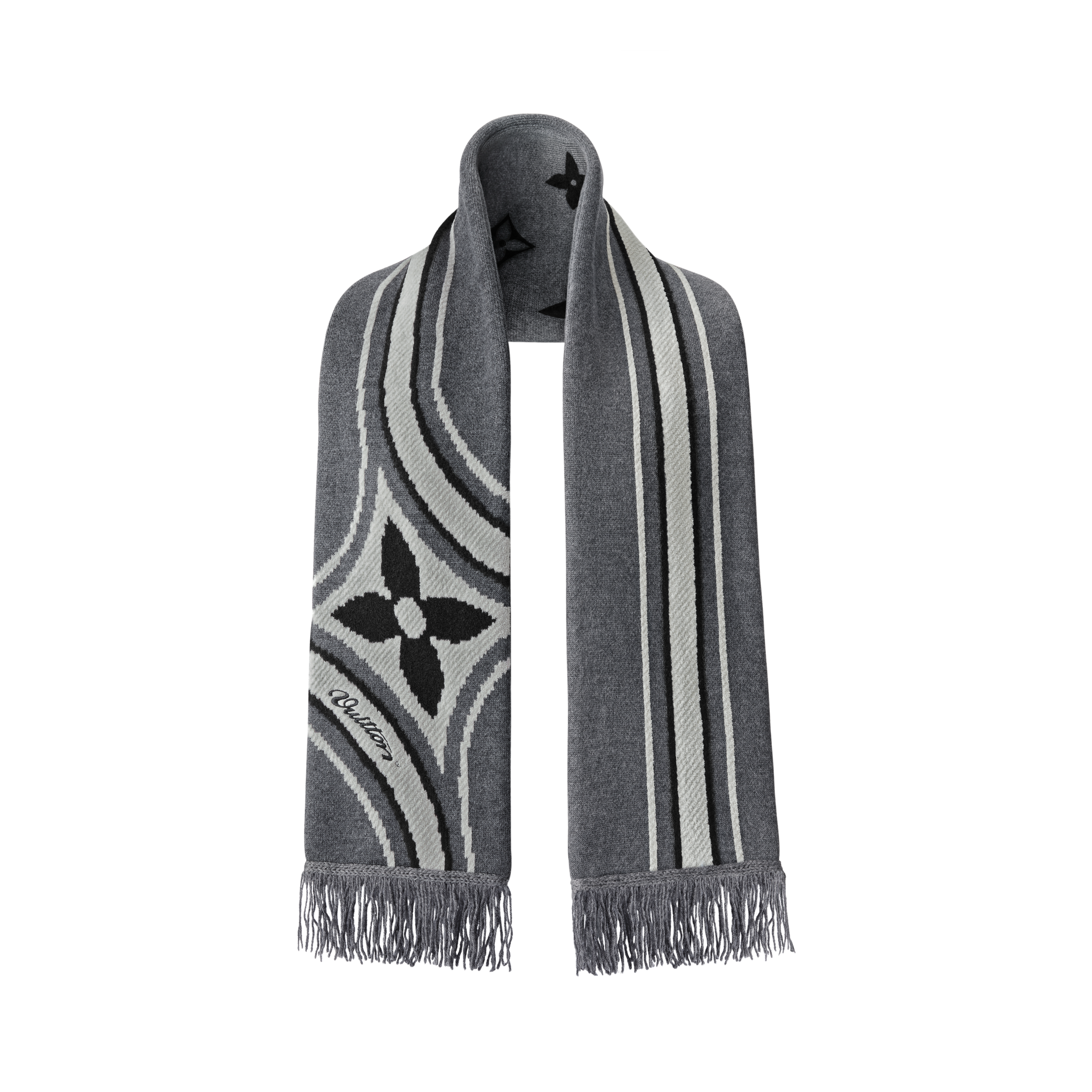 Graphic Flower Schal S00 Herren Accessoires Schals | LOUIS VUITTON (Zoom)