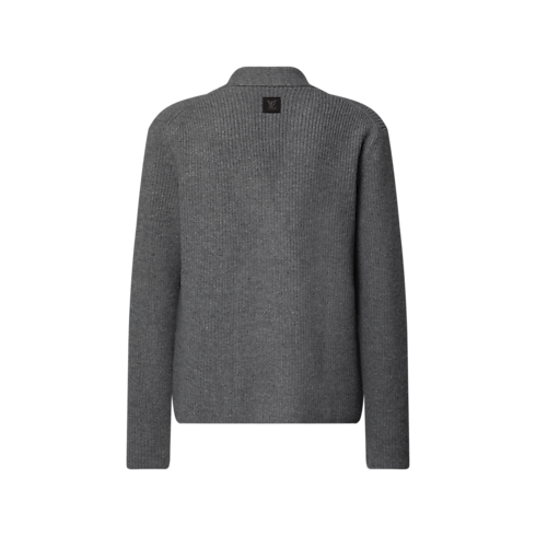 Grob gestrickter, zweireihiger Cardigan Herren Ready to Wear Vollständige Ready to Wear | LOUIS VUITTON (Zoom)