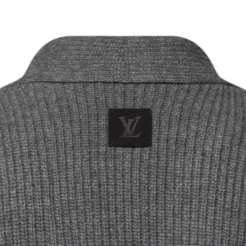 Grob gestrickter, zweireihiger Cardigan Herren Ready to Wear Vollständige Ready to Wear | LOUIS VUITTON (Zoom)