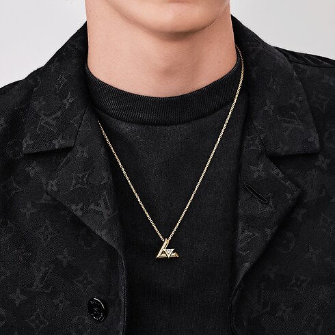 Großer LV Volt One Anhänger, Gelbgold und Diamant Schmuck Kategorien Alle Schmuckstücke | LOUIS VUITTON (Zoom)