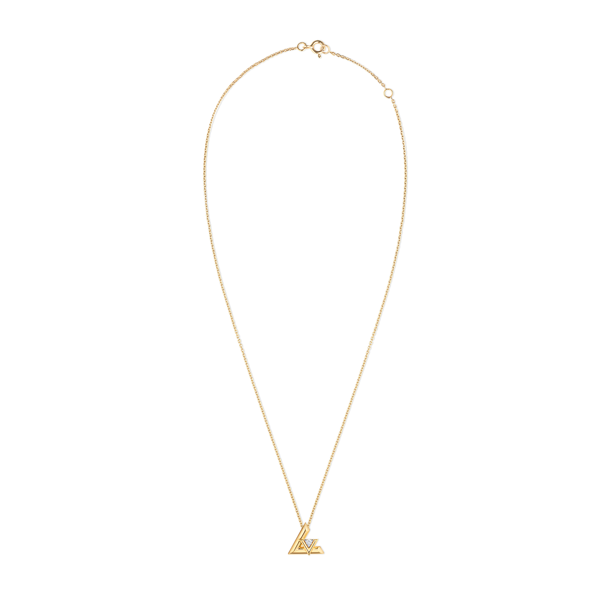 Großer LV Volt One Anhänger, Gelbgold und Diamant  Schmuck Kategorien Alle Schmuckstücke | LOUIS VUITTON (Zoom)