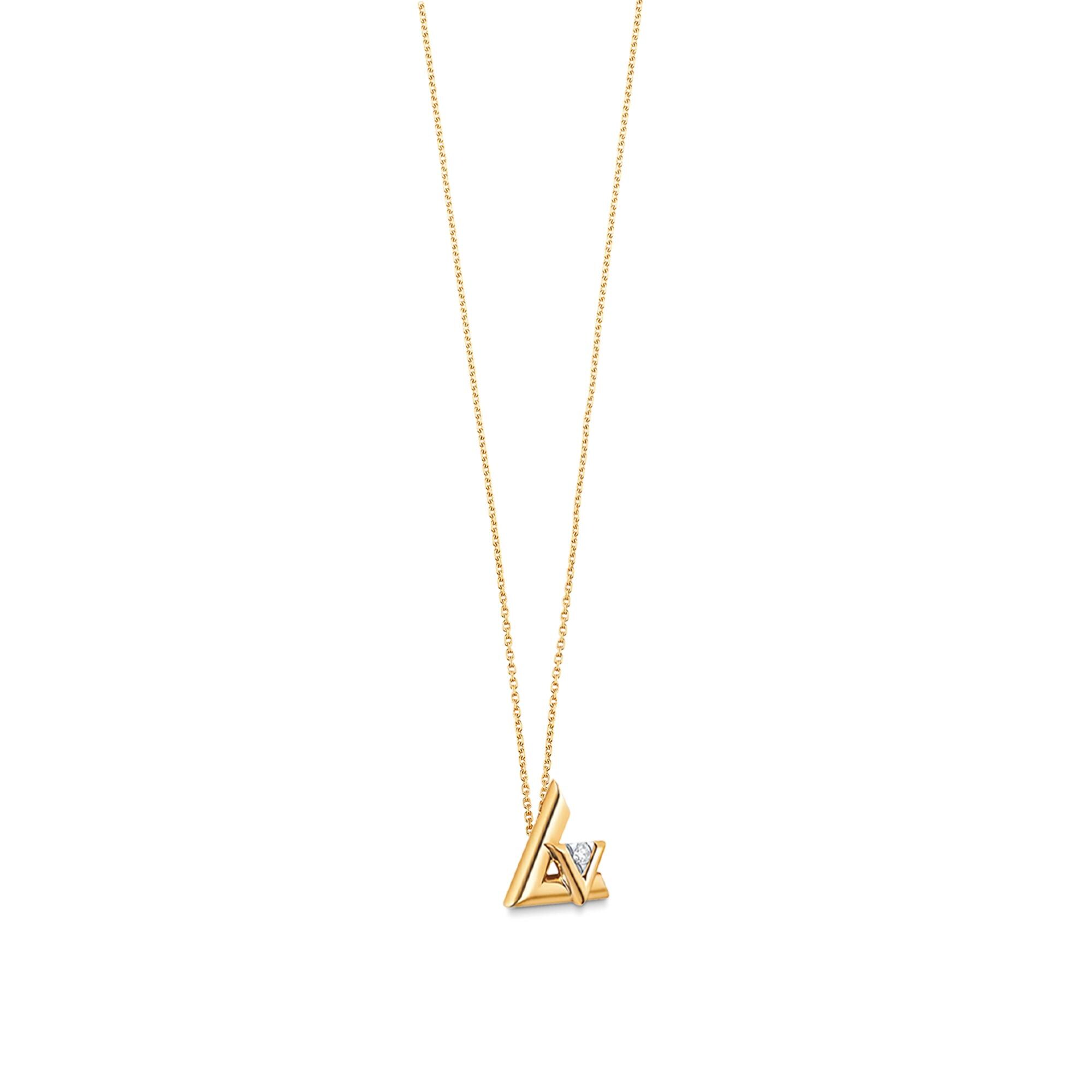 Großer LV Volt One Anhänger, Gelbgold und Diamant  Schmuck Kategorien Alle Schmuckstücke | LOUIS VUITTON (Zoom)