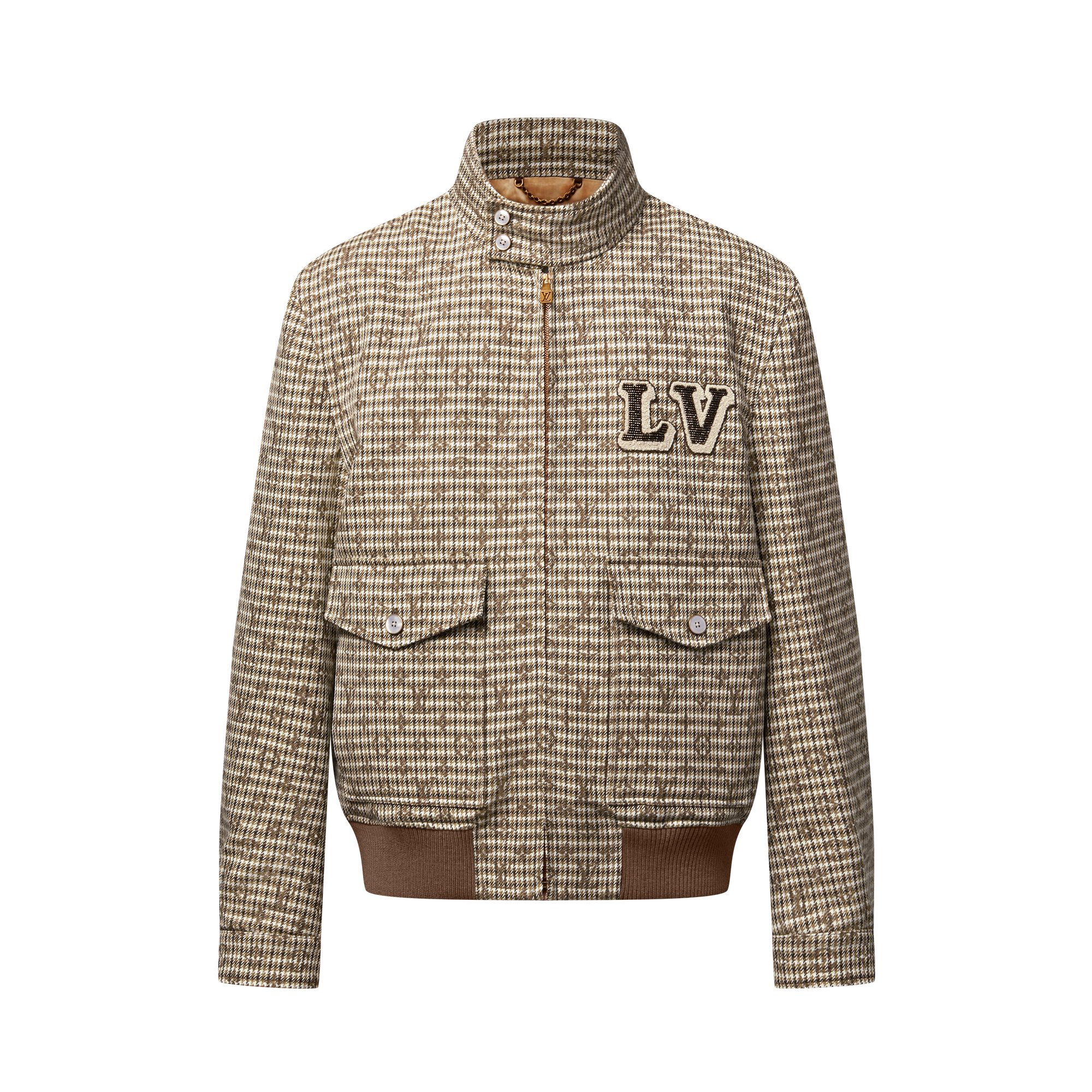 Harrington Blouson aus Wolle mit Monogram-Motiv  Herren Ready to Wear Jacken und Mäntel | LOUIS VUITTON (Zoom)