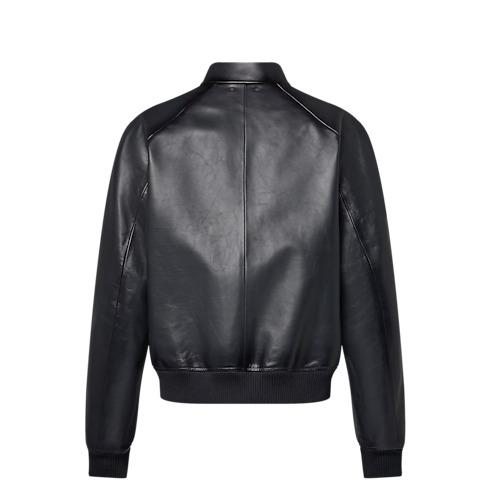 Harringtonjacke aus Leder Herren Ready to Wear Jacken und Mäntel | LOUIS VUITTON (Zoom)