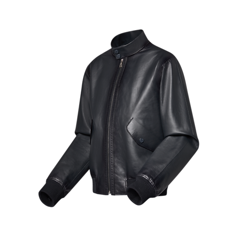 Harringtonjacke aus Leder Herren Ready to Wear Jacken und Mäntel | LOUIS VUITTON (Zoom)