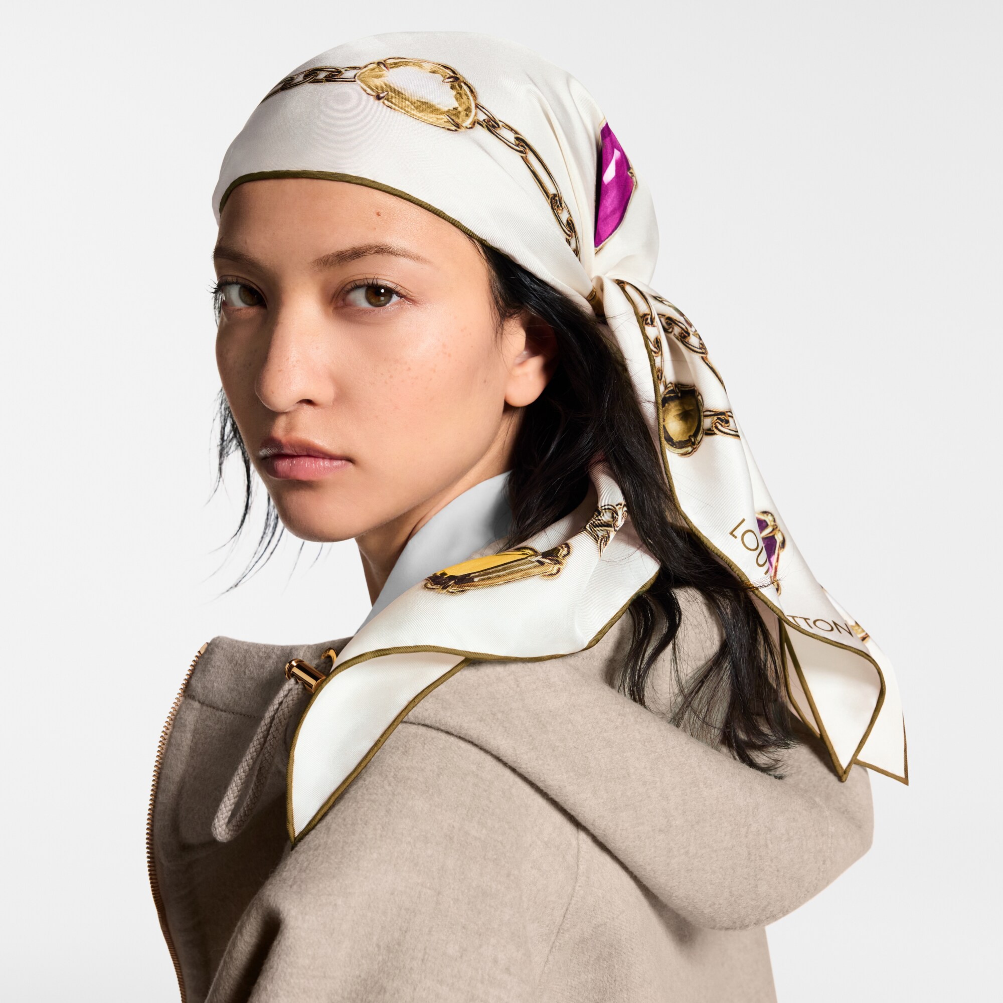 Heirloom Silk Tuch S00 Damen Accessoires Seidentücher und Bandeaus | LOUIS VUITTON (Zoom)
