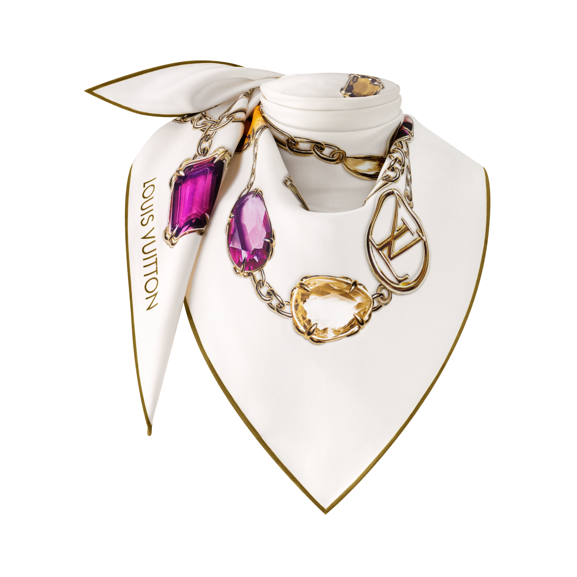 Heirloom Silk Tuch S00 Damen Accessoires Seidentücher und Bandeaus | LOUIS VUITTON (Zoom)
