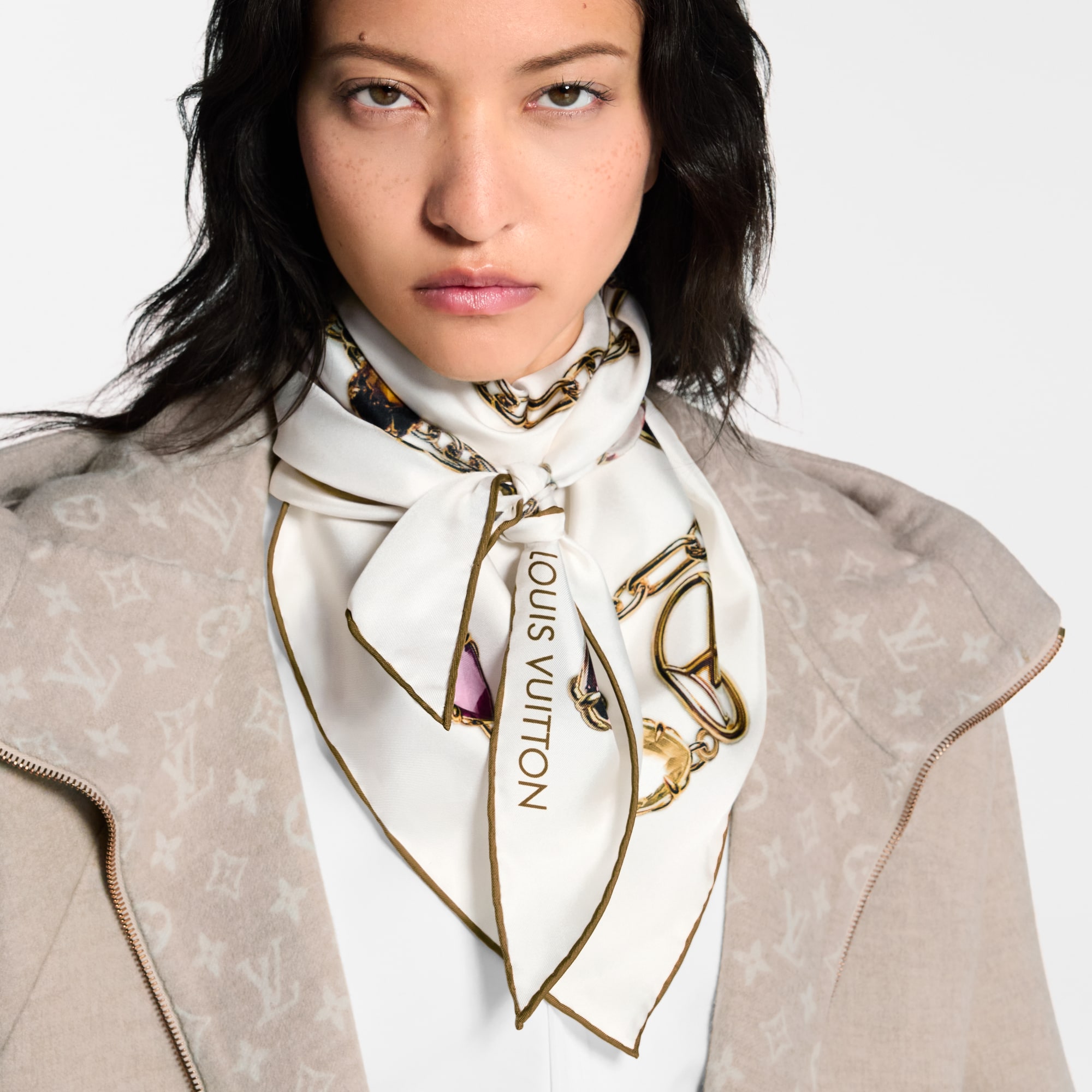 Heirloom Silk Tuch S00 Damen Accessoires Seidentücher und Bandeaus | LOUIS VUITTON (Zoom)