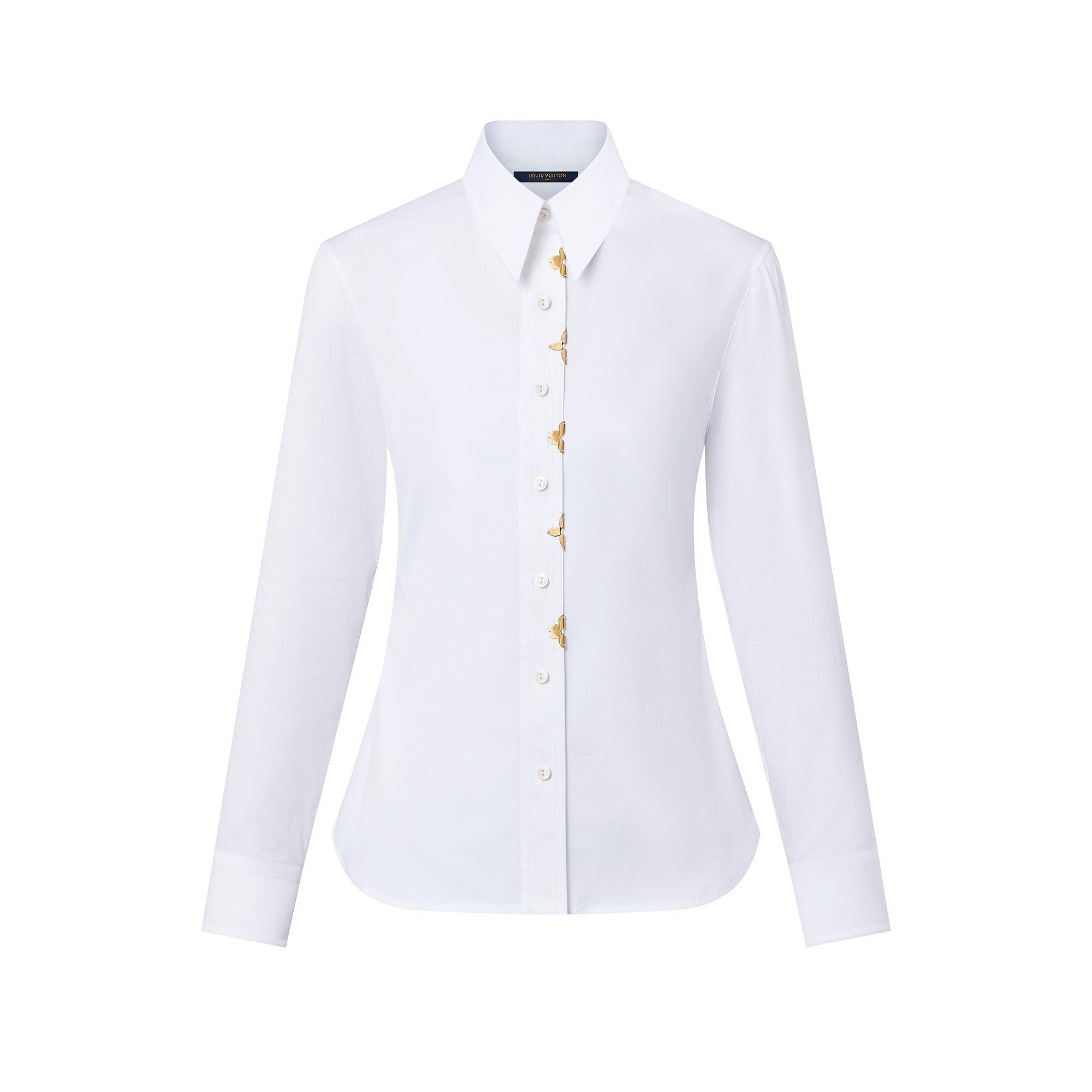 Hemd mit Monogram-Akzent  Damen Ready to Wear Tops | LOUIS VUITTON (Zoom)
