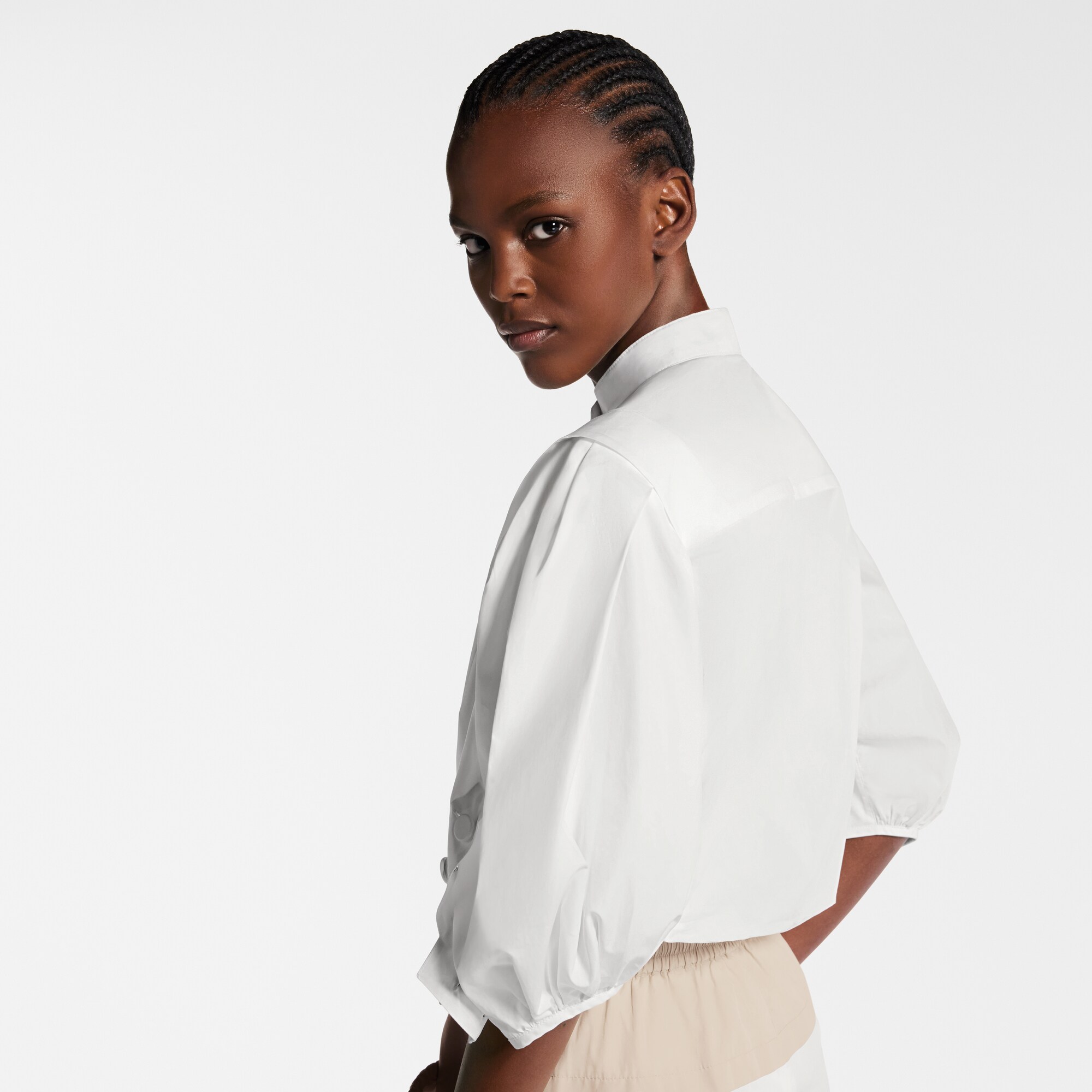 Hemd mit Puffärmeln  Damen Ready to Wear Tops | LOUIS VUITTON (Zoom)