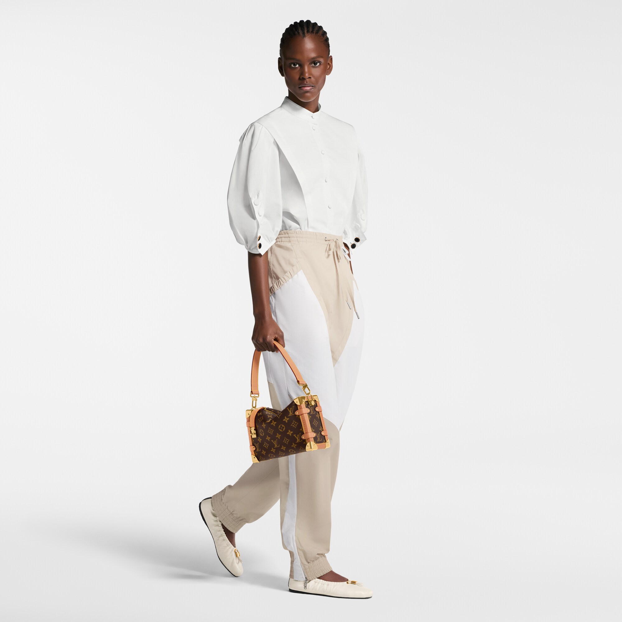 Hemd mit Puffärmeln  Damen Ready to Wear Tops | LOUIS VUITTON (Zoom)