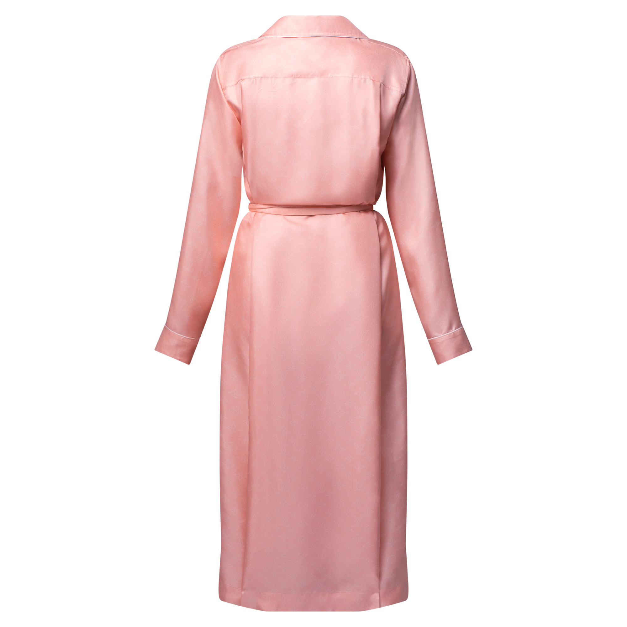 Hemdkleid im Schlafanzug-Stil mit Mahina Monogram-Motiv  Damen Ready to Wear Kleider | LOUIS VUITTON (Zoom)