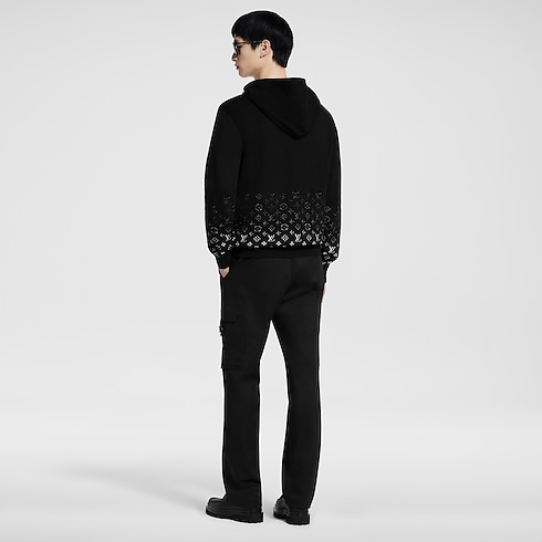 Hoodie aus Baumwolle mit Farbverlauf Herren Ready to Wear Strick und Sweatshirts | LOUIS VUITTON (Zoom)