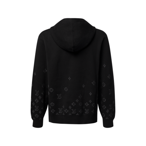 Hoodie aus Jacquard mit Farbverlauf und Signatur Herren Ready to Wear Vollständige Ready to Wear | LOUIS VUITTON (Zoom)