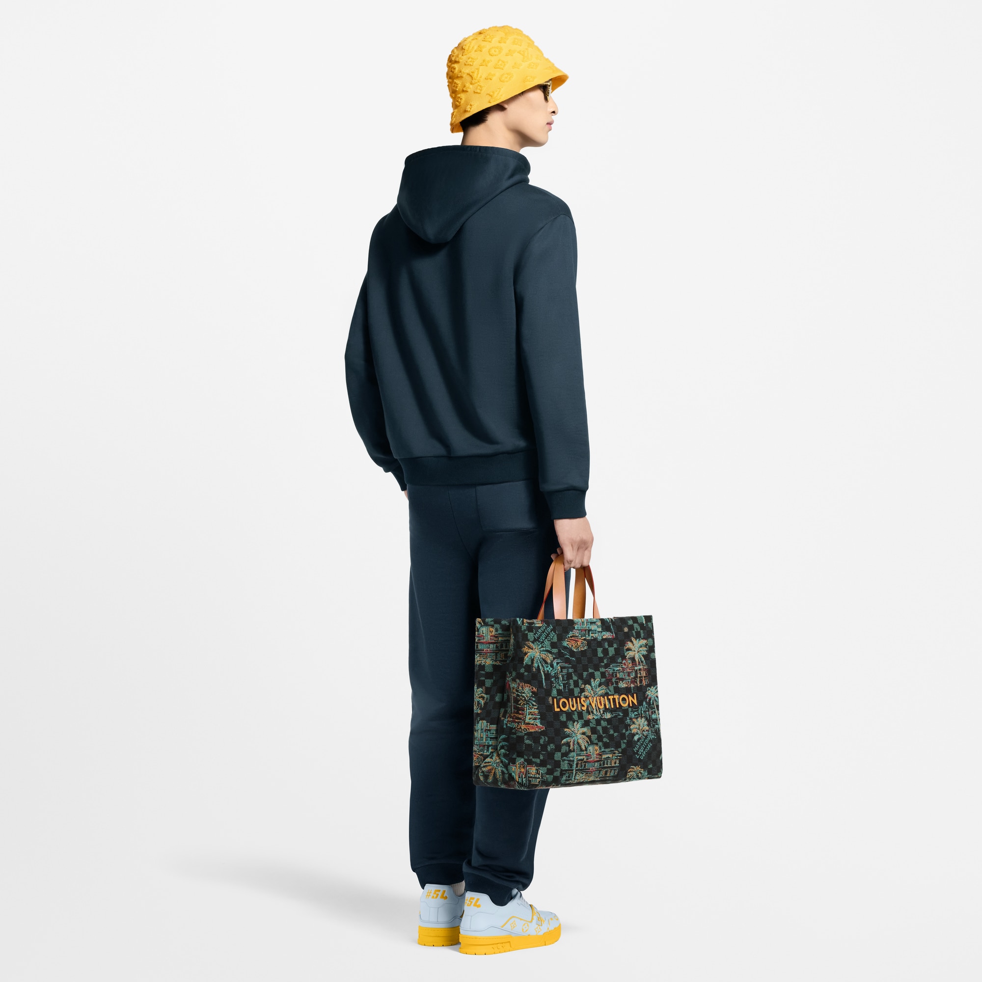 Hoodie aus Seidengemisch mit Signatur  Herren Ready to Wear Strick und Sweatshirts | LOUIS VUITTON (Zoom)