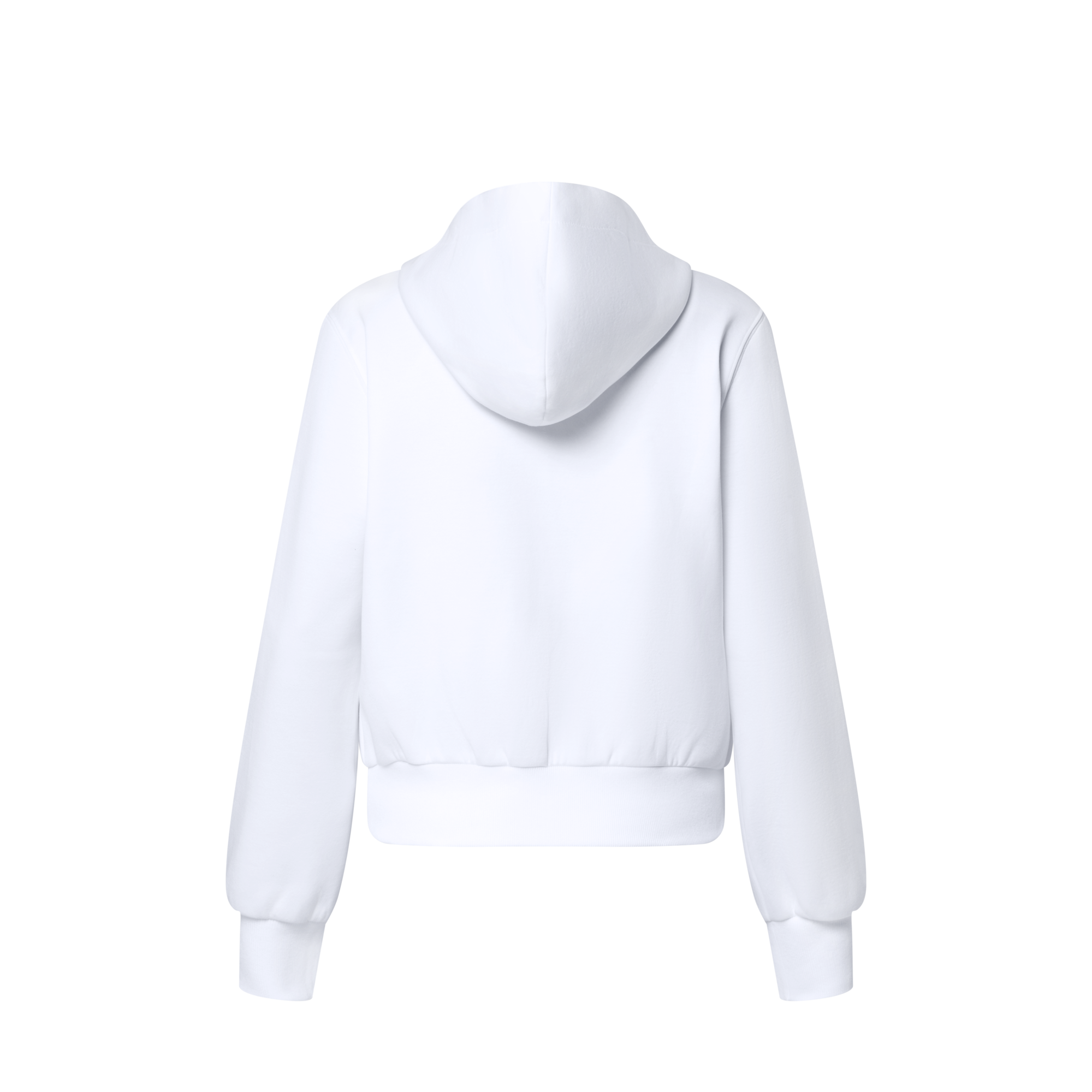 Hoodie mit Akzent aus Leder  Damen Ready to Wear Tops | LOUIS VUITTON (Zoom)
