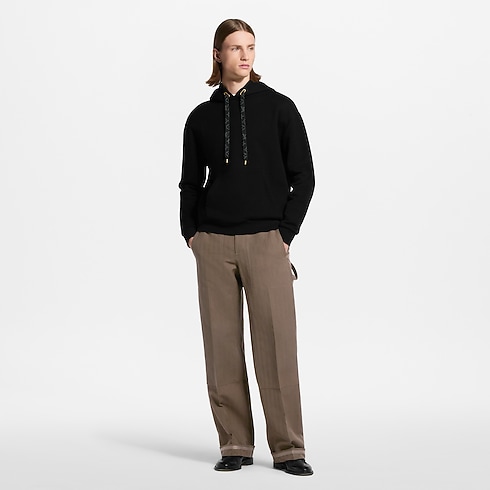 Hoodie mit charakteristischen Details Herren Ready to Wear Vollständige Ready to Wear | LOUIS VUITTON (Zoom)