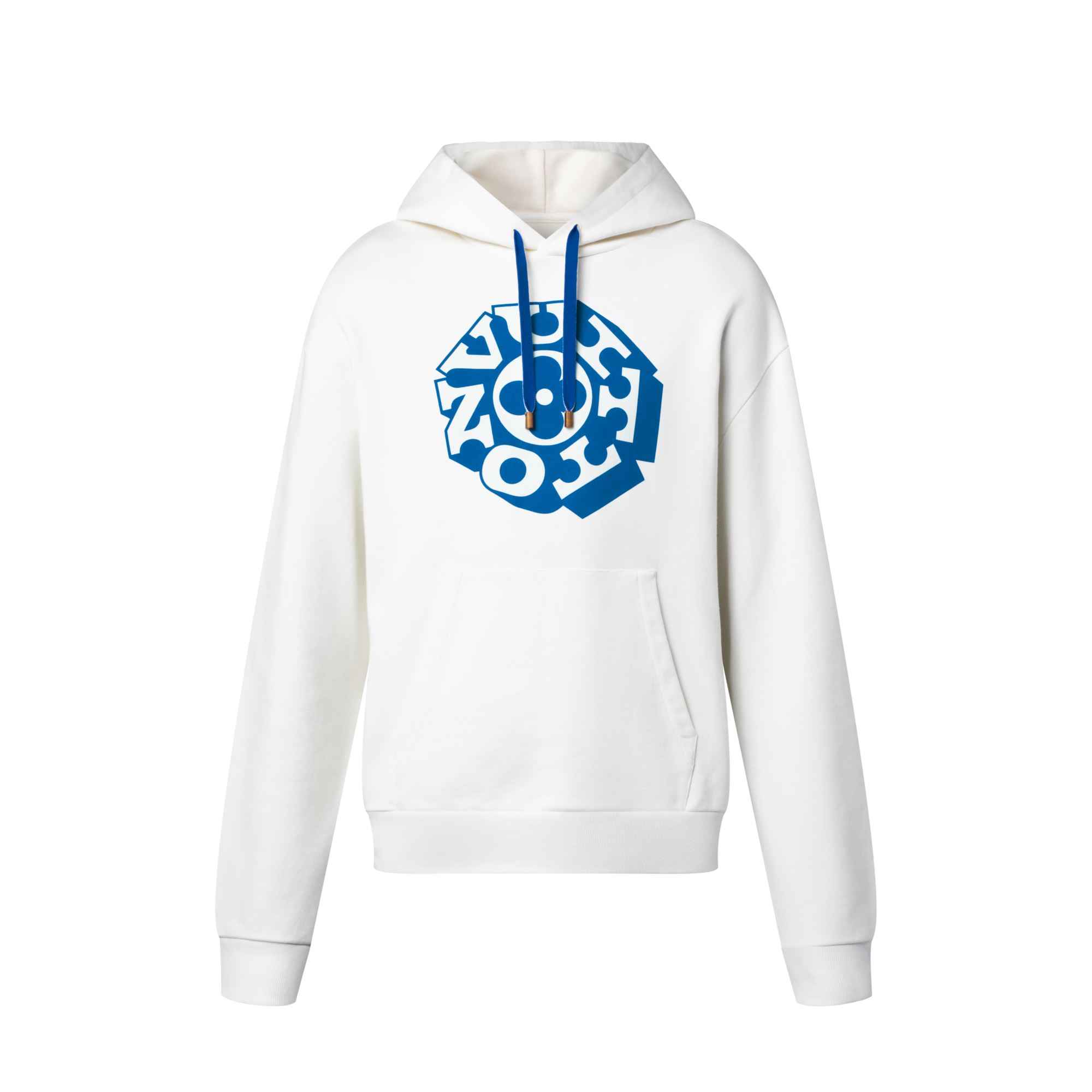 Hoodie mit gedruckter Signatur  Herren Ready to Wear T-Shirts und Poloshirts | LOUIS VUITTON (Zoom)