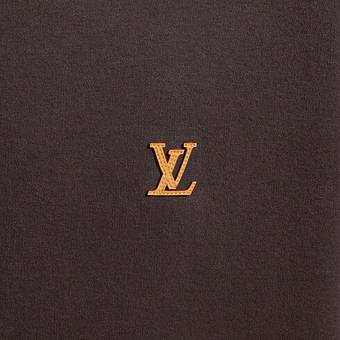 Hoodie mit LV Signatur und Reißverschluss ambiance view