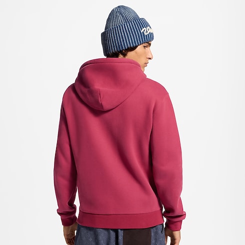 Hoodie mit Nadelfilz-Signatur und Reißverschluss Herren Ready to Wear Vollständige Ready to Wear | LOUIS VUITTON (Zoom)