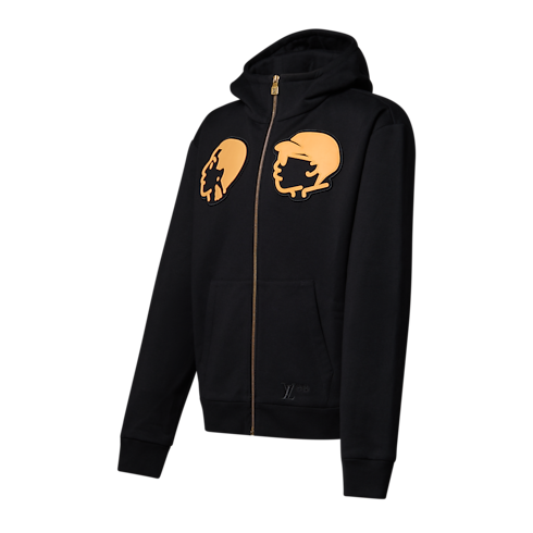 Hoodie mit Reißverschluss Herren Ready to Wear Vollständige Ready to Wear | LOUIS VUITTON (Zoom)